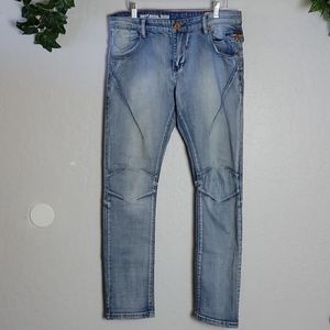 RS7 ROYAL 7EVEN Distressed Moto Jeans 30